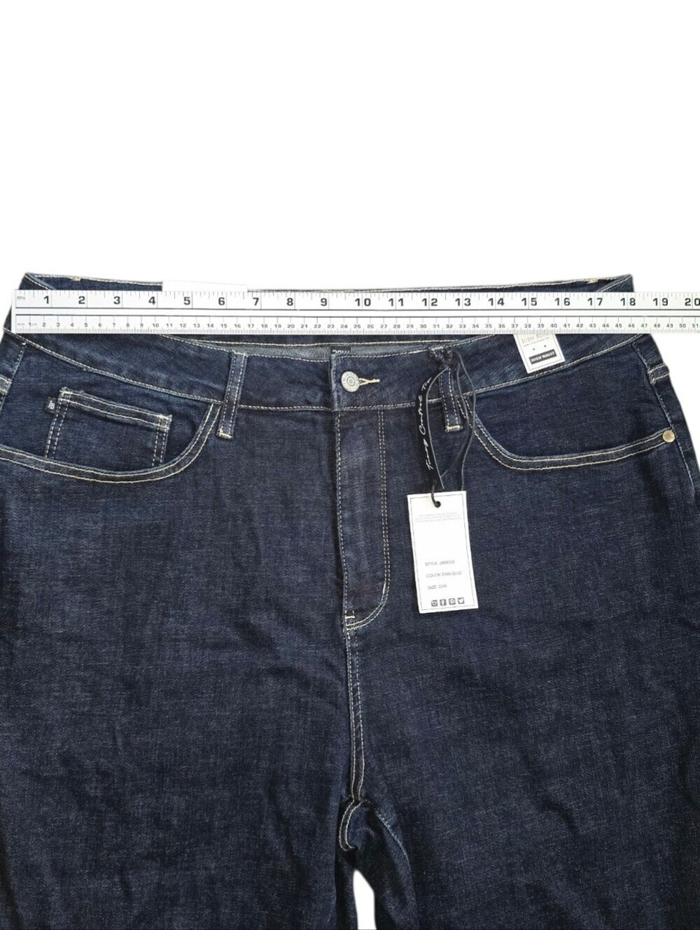 Judy Blue Dark Indigo Skinny Jeans - Picture 6 of 8